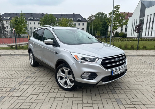 Ford Escape cena 74900 przebieg: 129000, rok produkcji 2019 z Nysa małe 137
